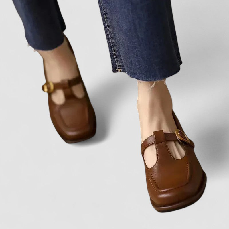Olivia | Elegant T-Strap Mary Jane