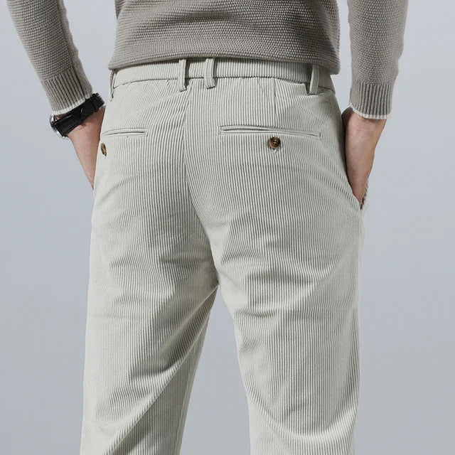 Lucas | Corduroy Slim Fit Pant