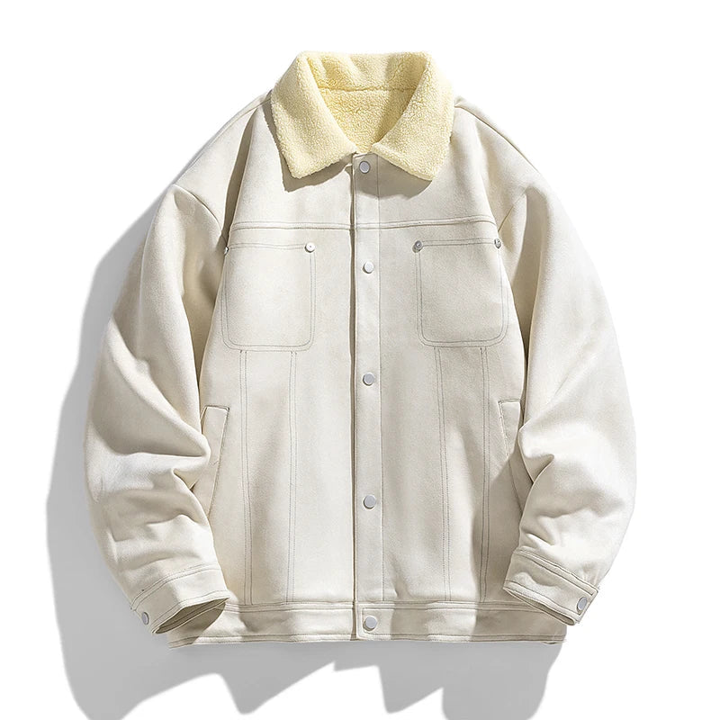 Belford | Suede Touch Sherpa Jacket