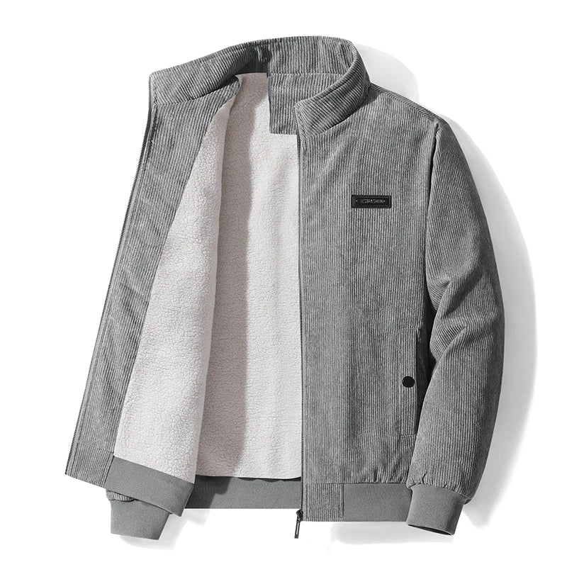 Corduroy Fleece Lined Jacket