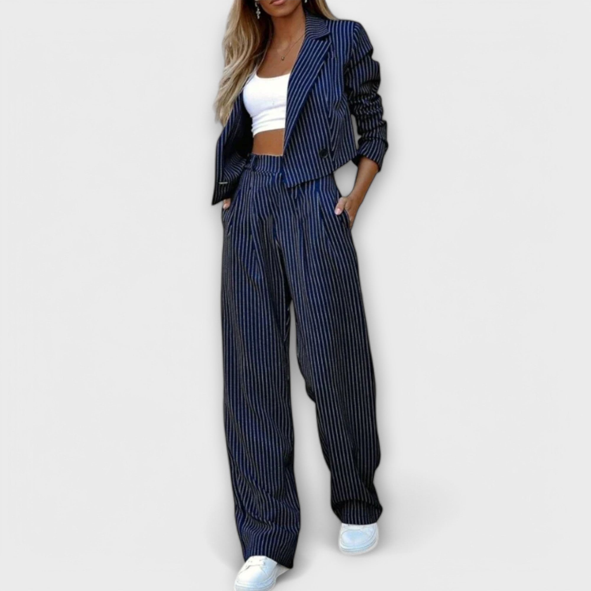 Striped Women's Suit
