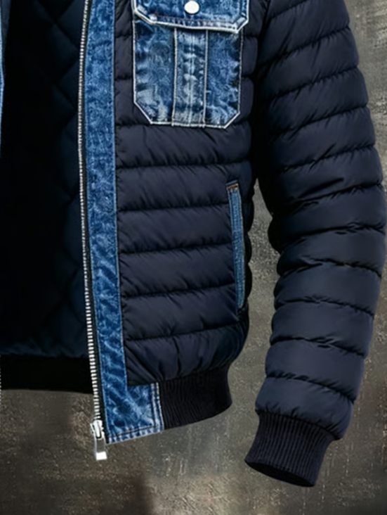Clément | Hybrid Quilted Denim Jacket