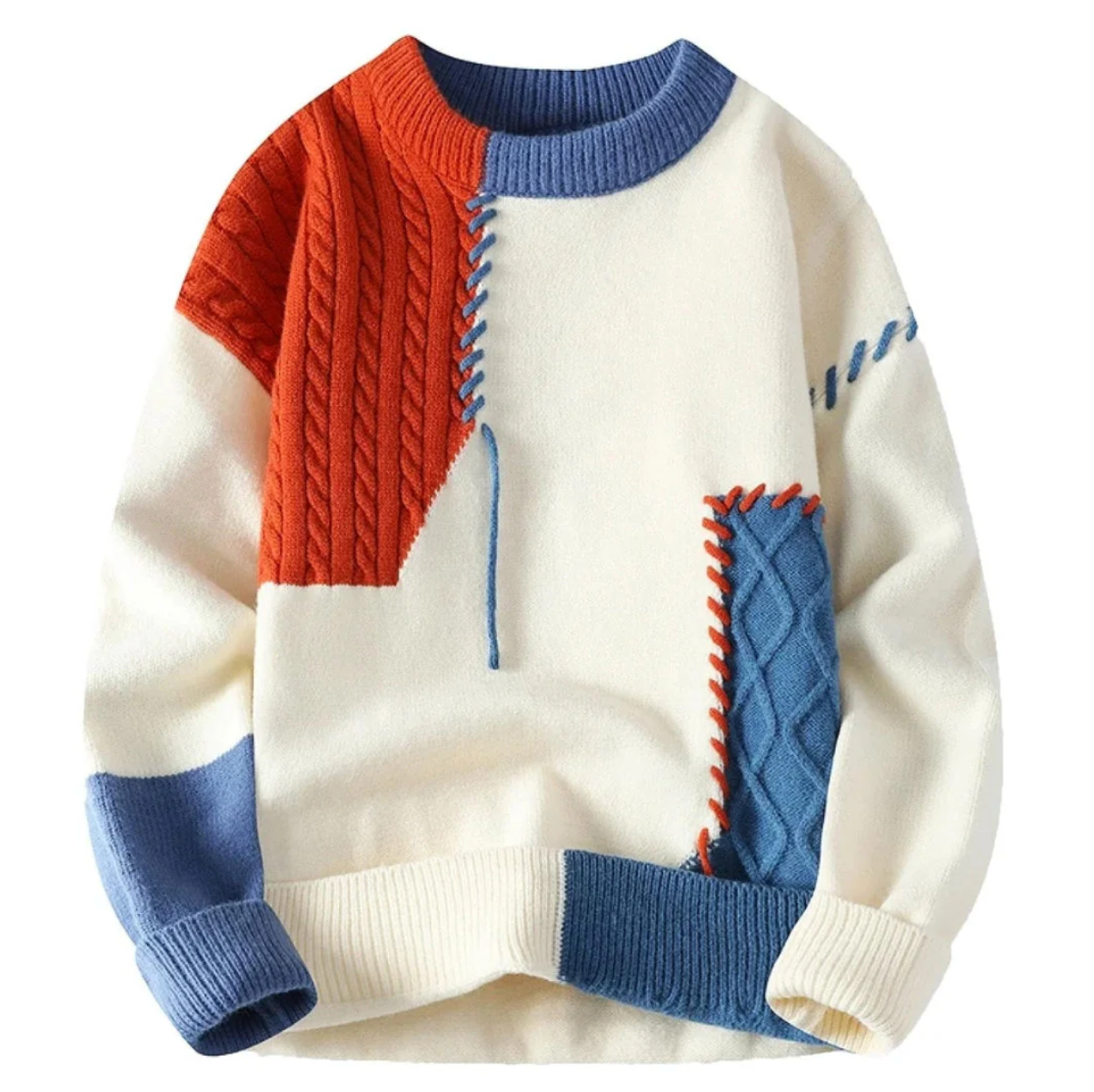 Wiliam | Patchwork Pullover