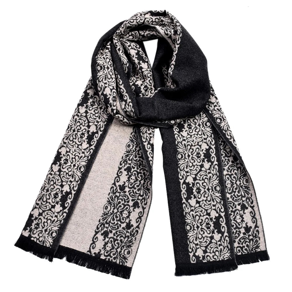 Julian | The Laurent Jacquard Scarf