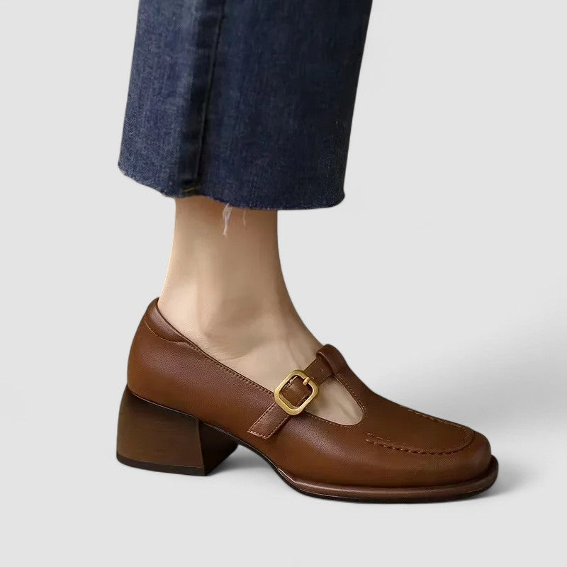 Olivia | Elegant T-Strap Mary Jane