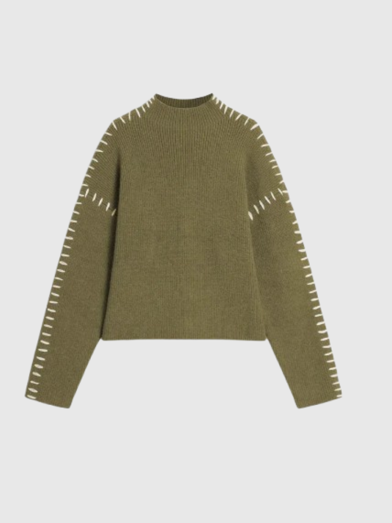 Brenda | Cozy-Chic Mock Neck Sweater