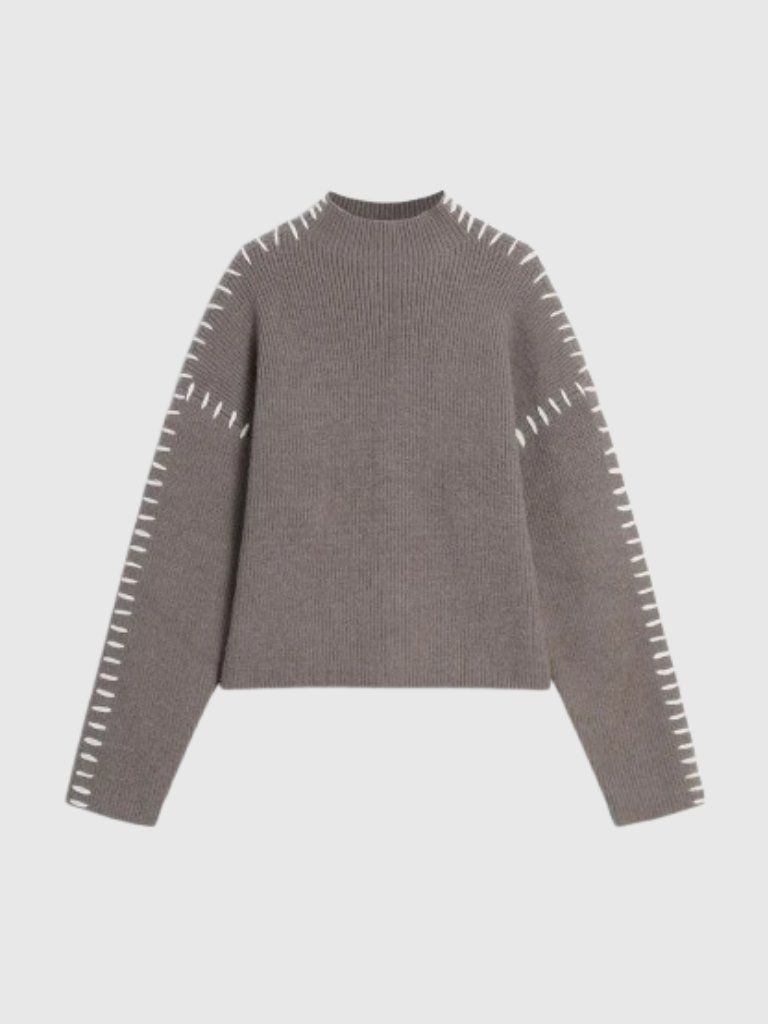 Brenda | Cozy-Chic Mock Neck Sweater