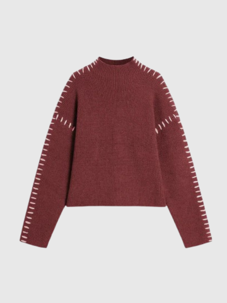 Brenda | Cozy-Chic Mock Neck Sweater