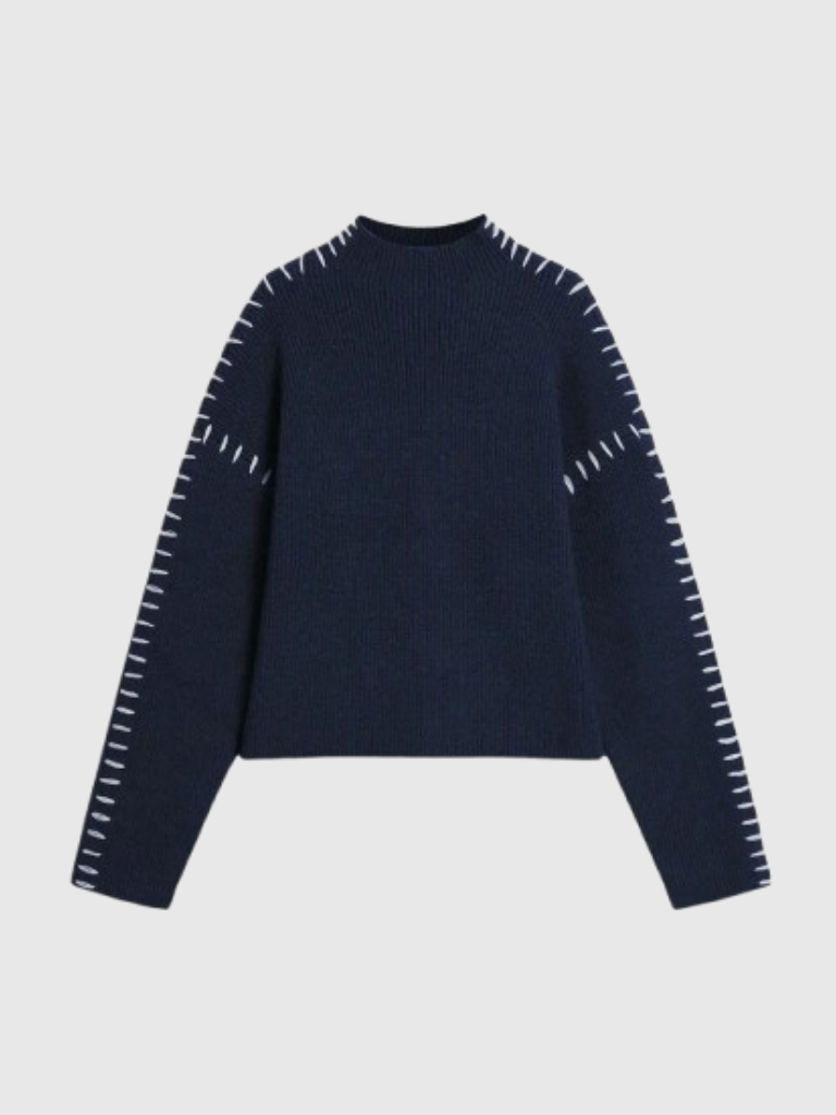 Brenda | Cozy-Chic Mock Neck Sweater