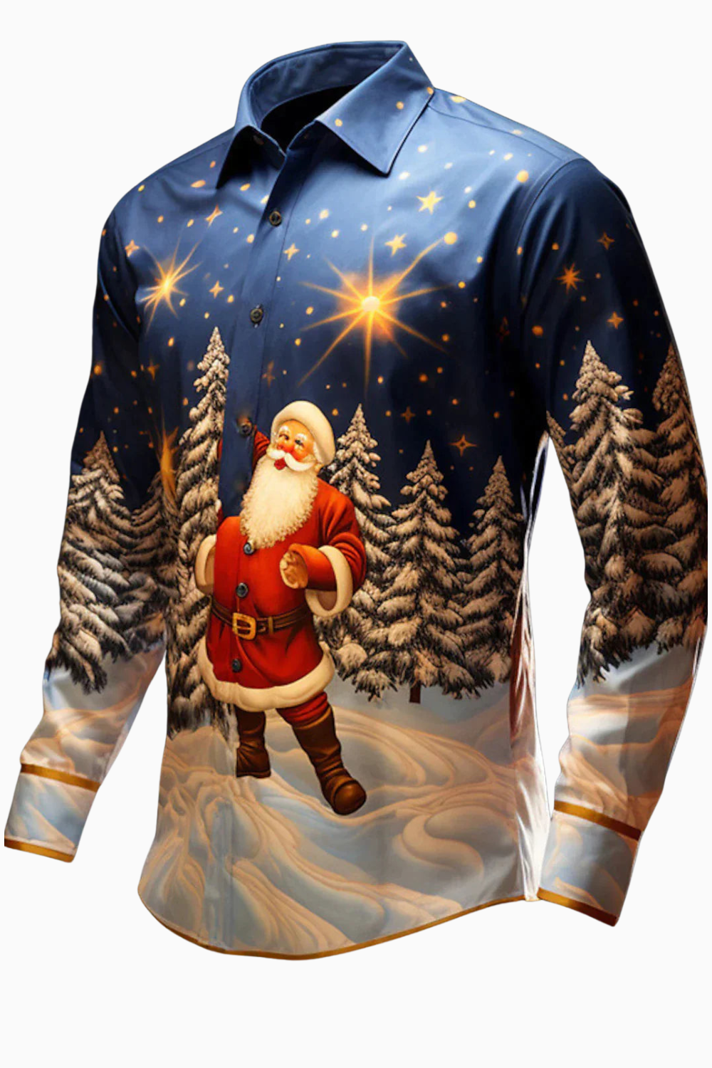 Frosto | Men’s Linen Holiday Shirt