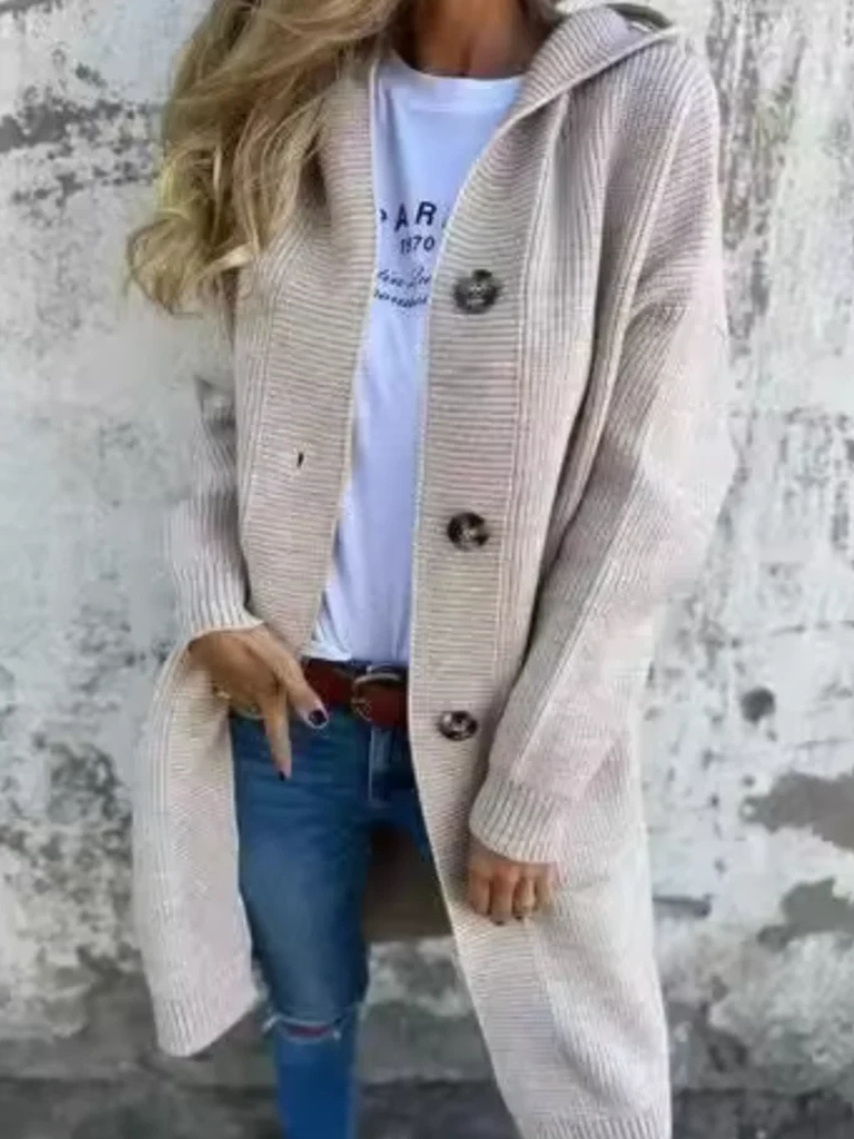 Janelle | Soft Longline Knit Cardigan