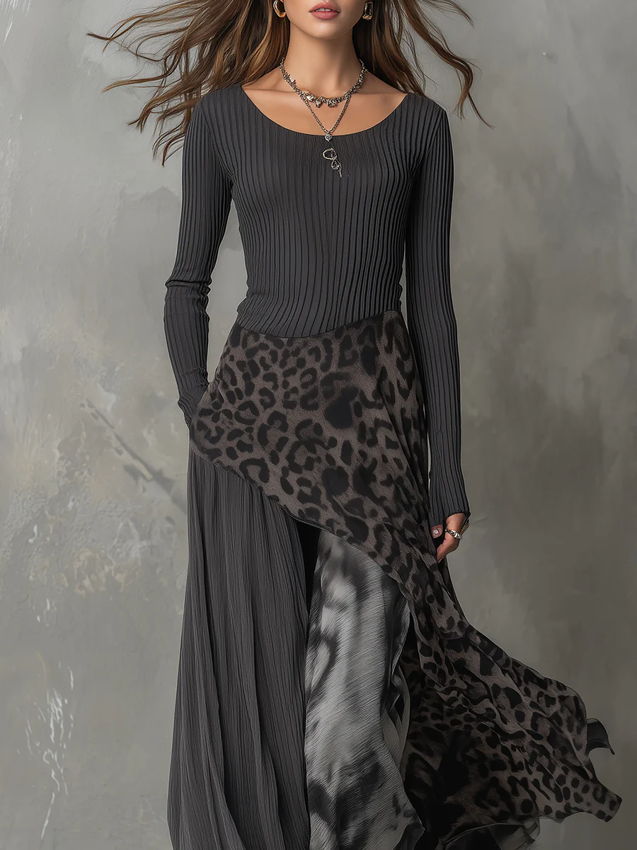 Aria | Bohemian Print Maxi Dress