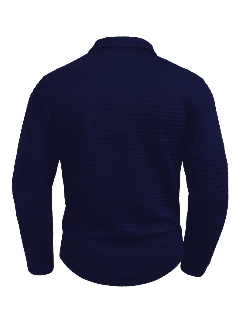 Modern Long-Sleeve Polo