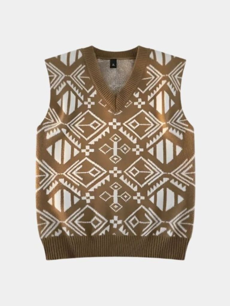 Torben | Academic Retro Knit Vest