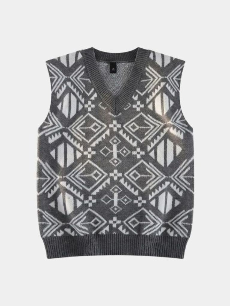 Torben | Academic Retro Knit Vest