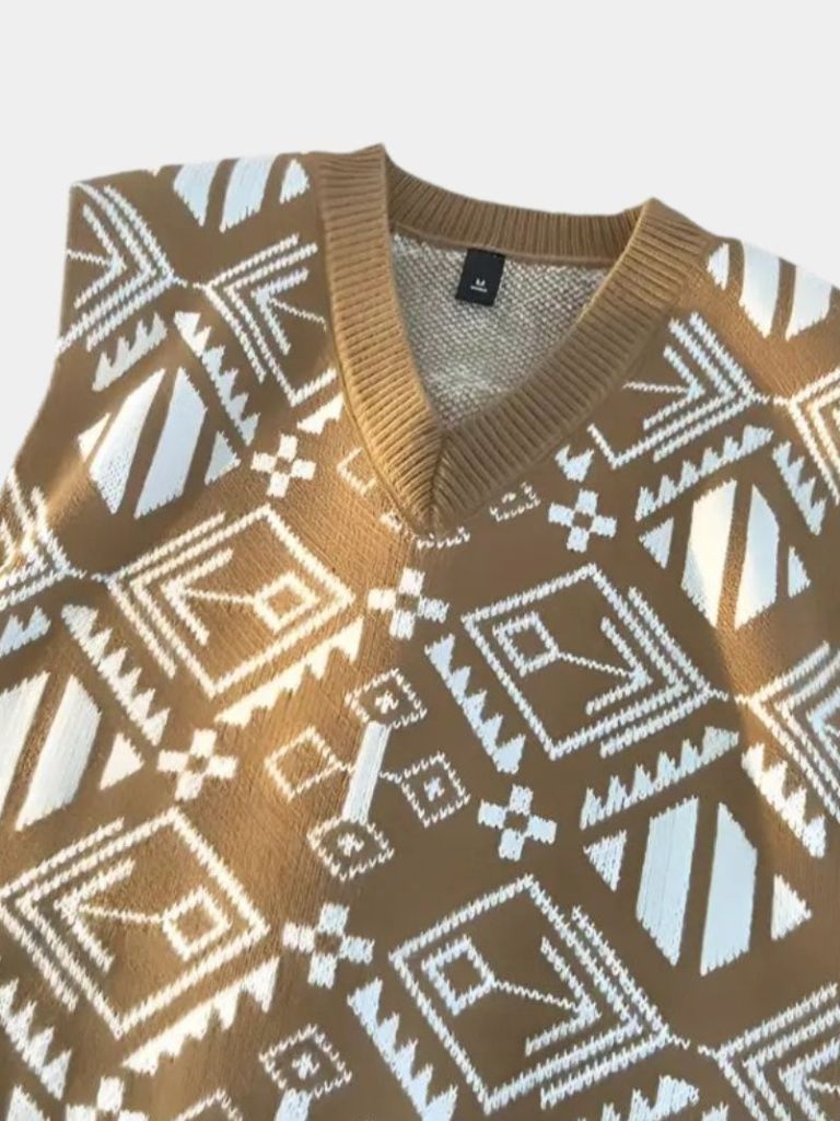 Torben | Academic Retro Knit Vest