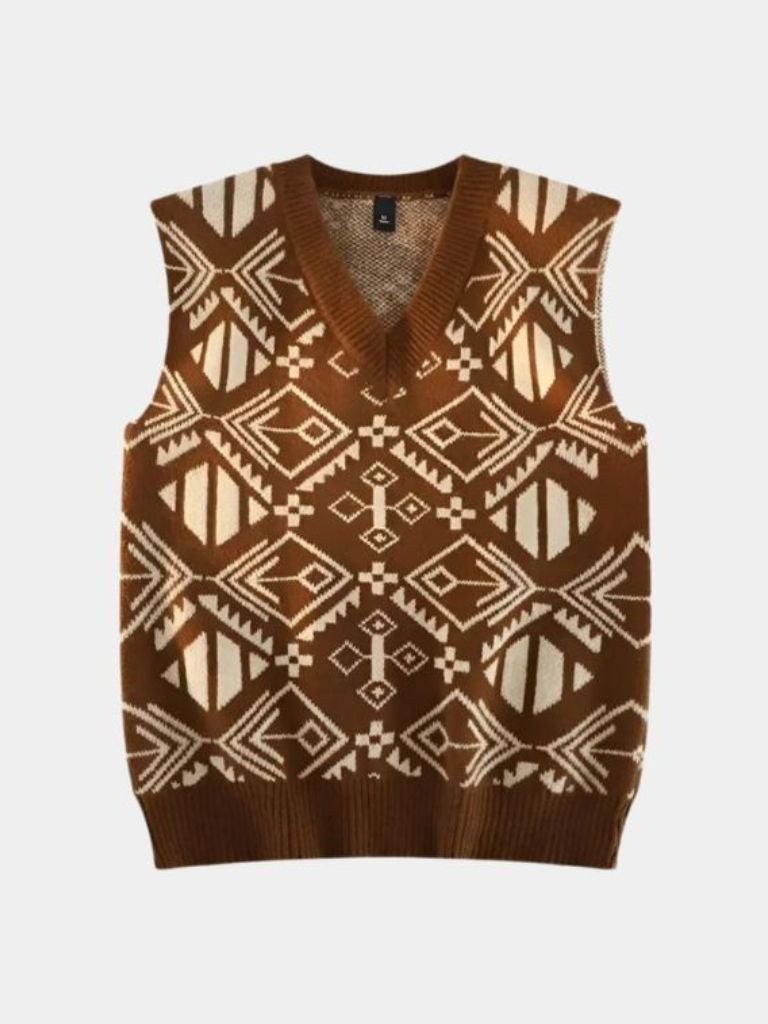 Torben | Academic Retro Knit Vest