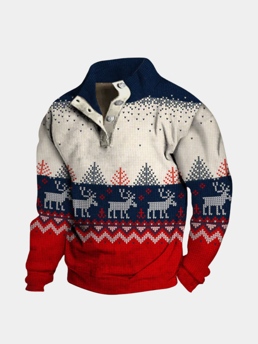 Grayson | FESTIVE KNIT SWEATER