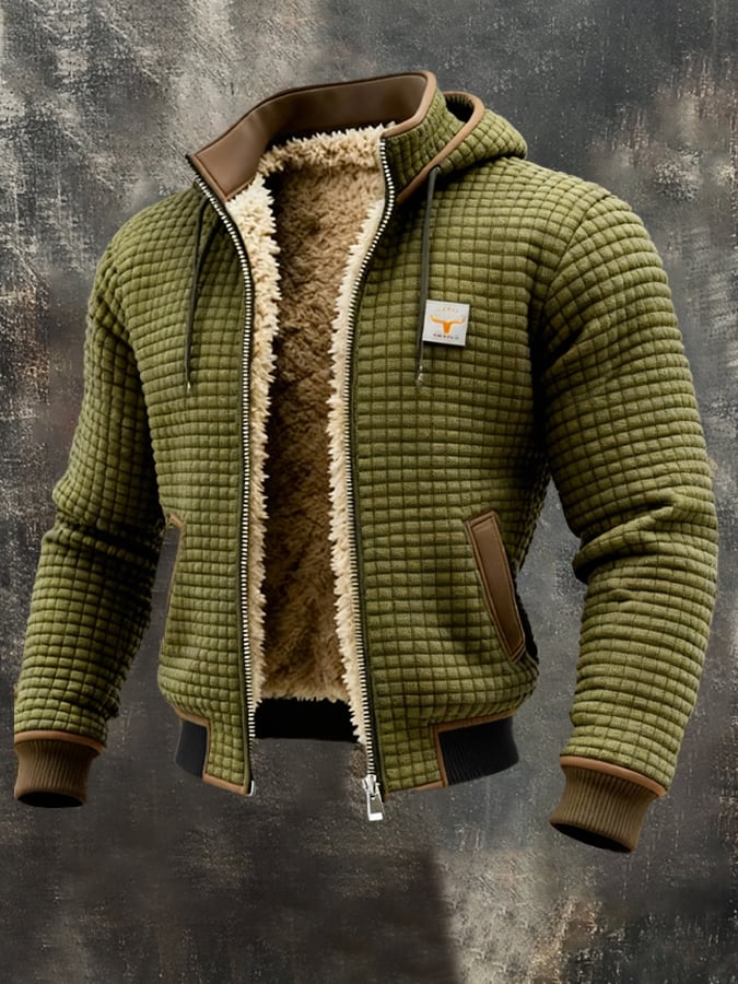 Sherpa-Lined Winter Zip-Up