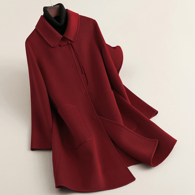 Jade | Wool Long Coat