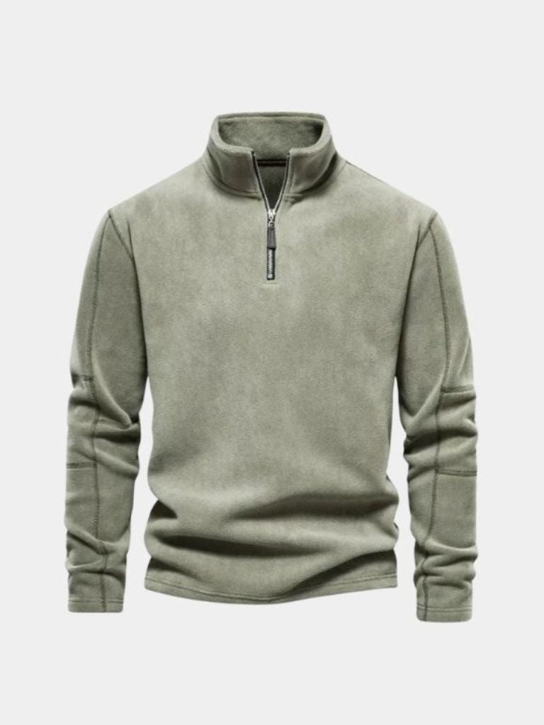 Navin | Alpine Quarter-Zip Sweater
