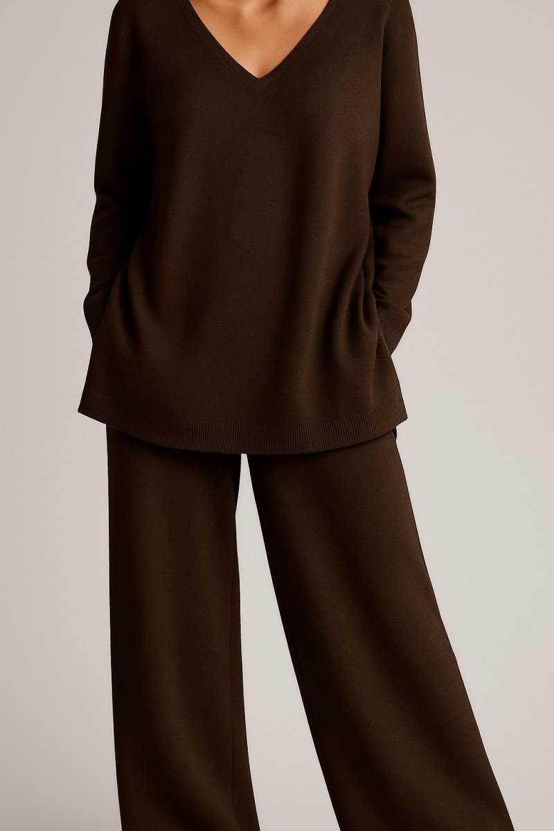 Scarlett | Soft V Neck Lounge Set