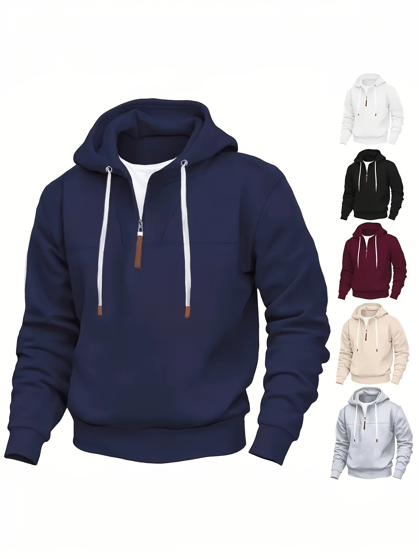 Kolton | Modern Half-Zip Hoodie