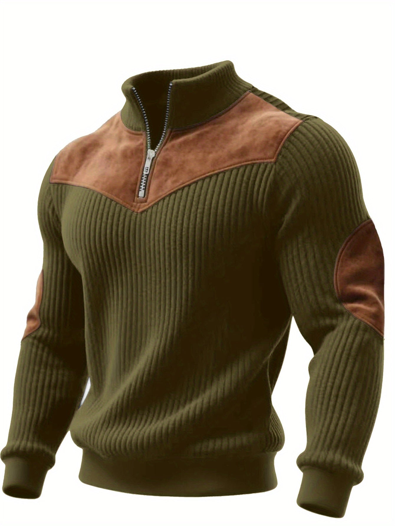 Refined Half-Zip Sweater for Effortless Style