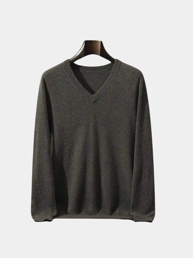 Cai | Cashmere V Neck Knitwear Sweater