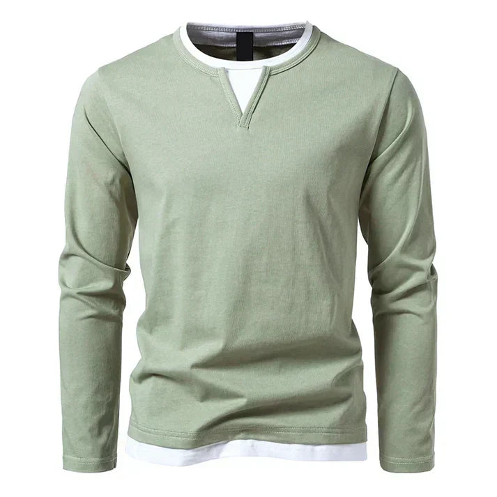 Mason | Classic Cotton Longsleeve with Timeless Appeal