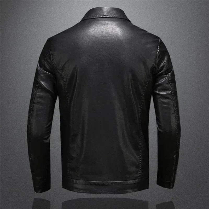 Ethan | Vintage Vegan Leather Jacket
