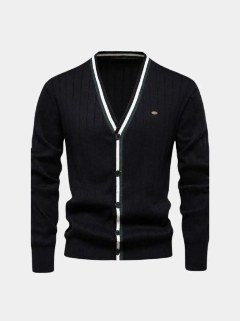 Jorah | Cotton Button-Up Cardigan Sweater