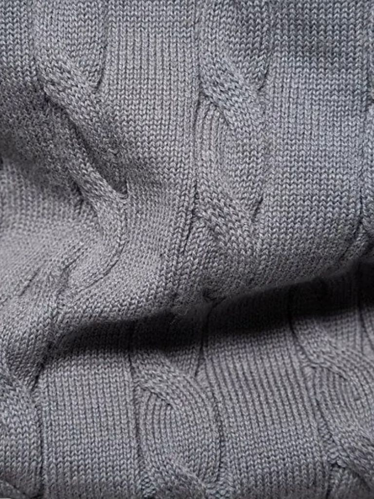 Yorick |Cotton Crew Neck Pullover Sweater