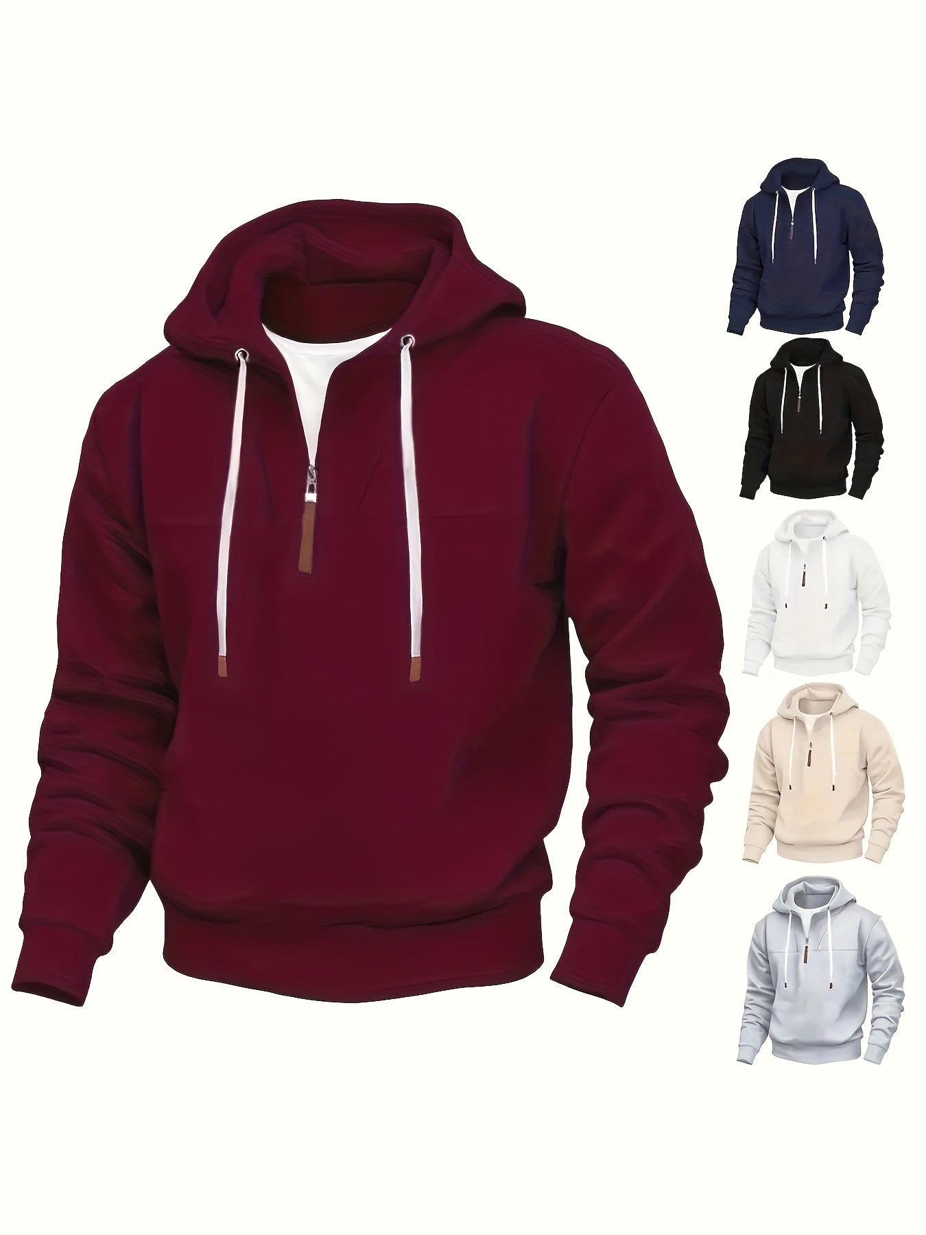Kolton | Modern Half-Zip Hoodie