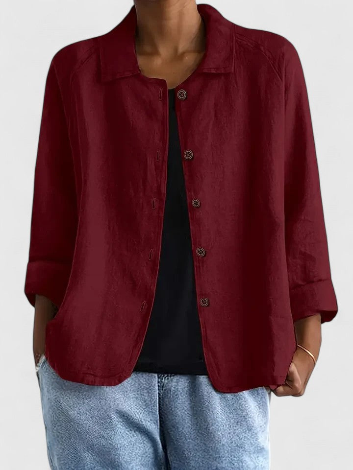 Evelyn | Classic Cotton Light Top