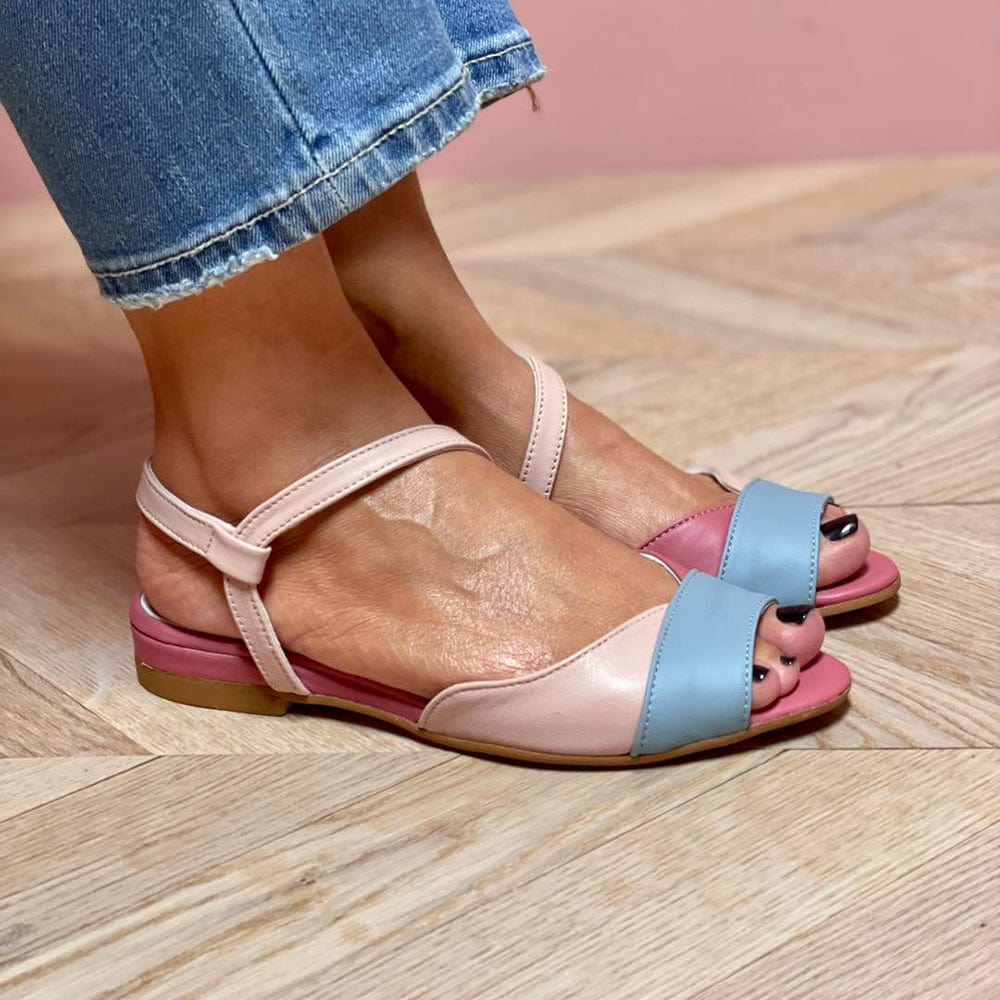 Clara | Color Block Flats