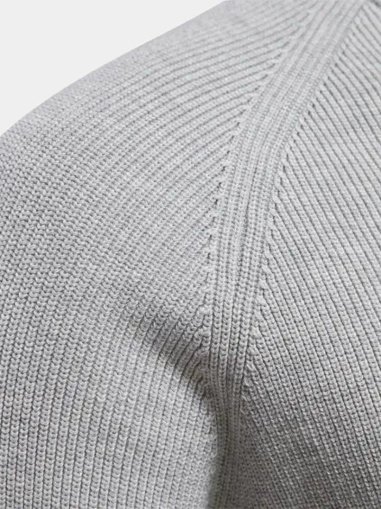 Jarell | Elegant Quarter Zip Sweater
