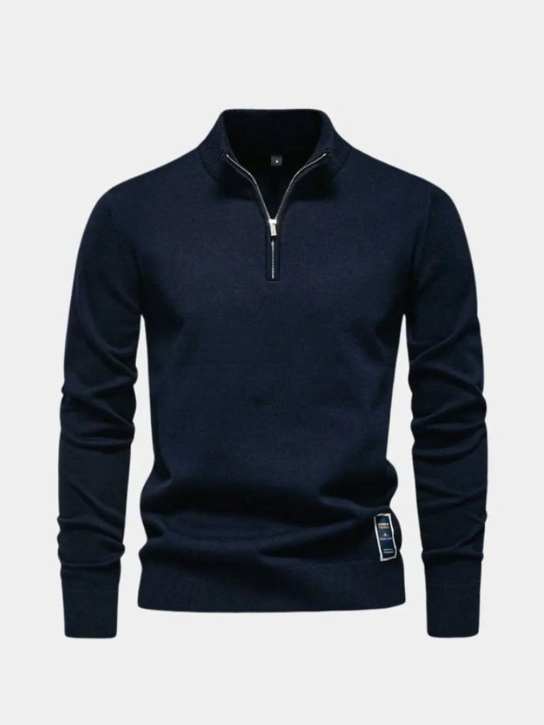 Orin Essential Quarter-Zip Jumper Sweater