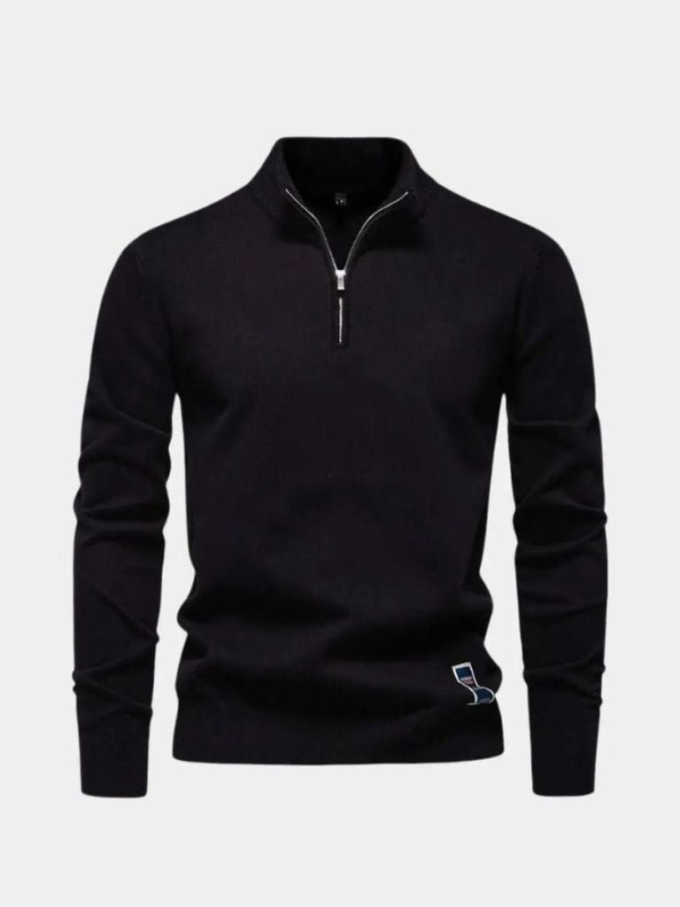 Orin Essential Quarter-Zip Jumper Sweater