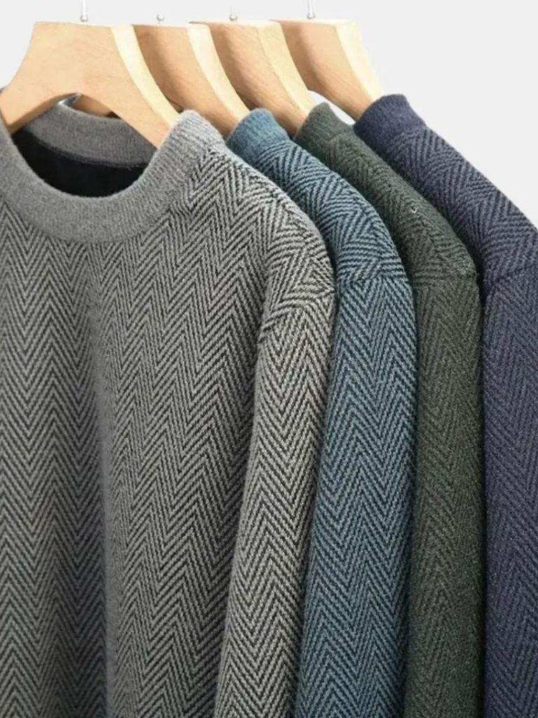 Cormac | Essential Wool Sweater -