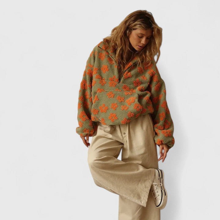 Delysanne | Floral Elegance Sweater