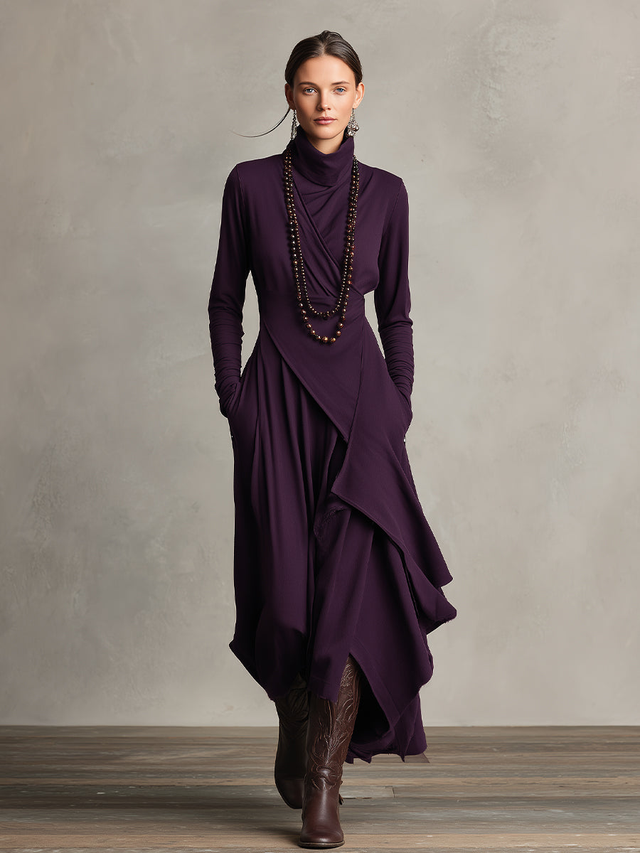 Willow | Elegant Winter Maxi Dress