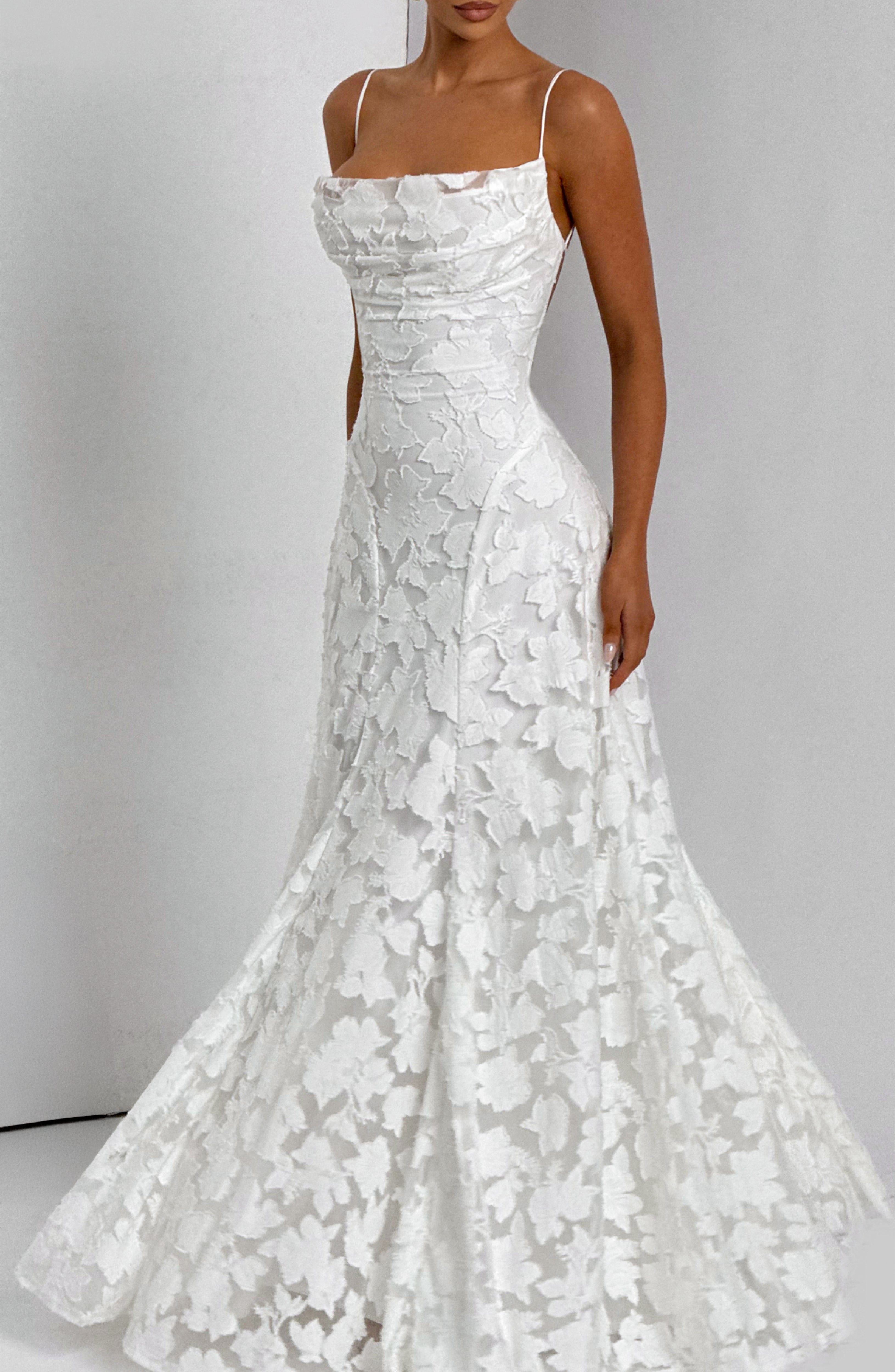 Alexander Saint Floral Maxi Dress