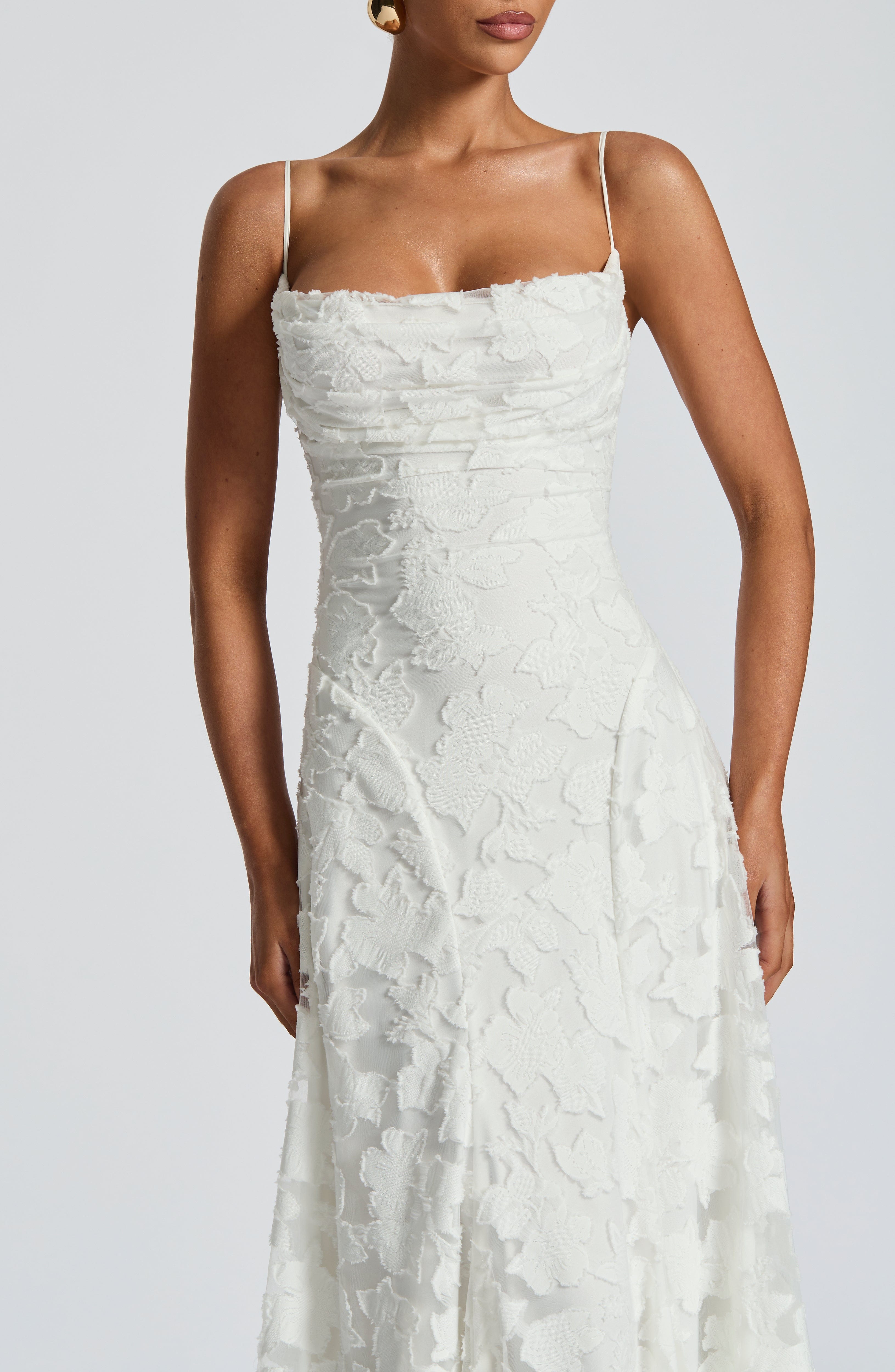 Alexander Saint Floral Maxi Dress