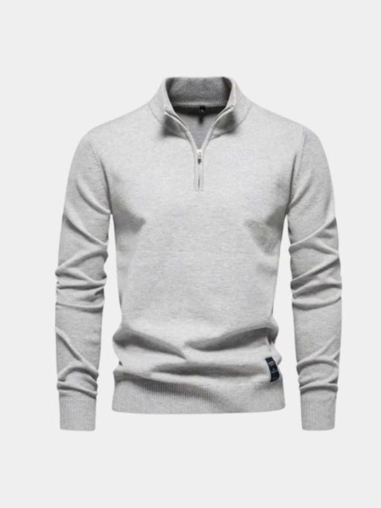 Cian |Half Zip Knitwear Pullover Sweater