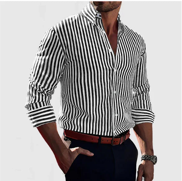Logan | Confidence Striped Shirt