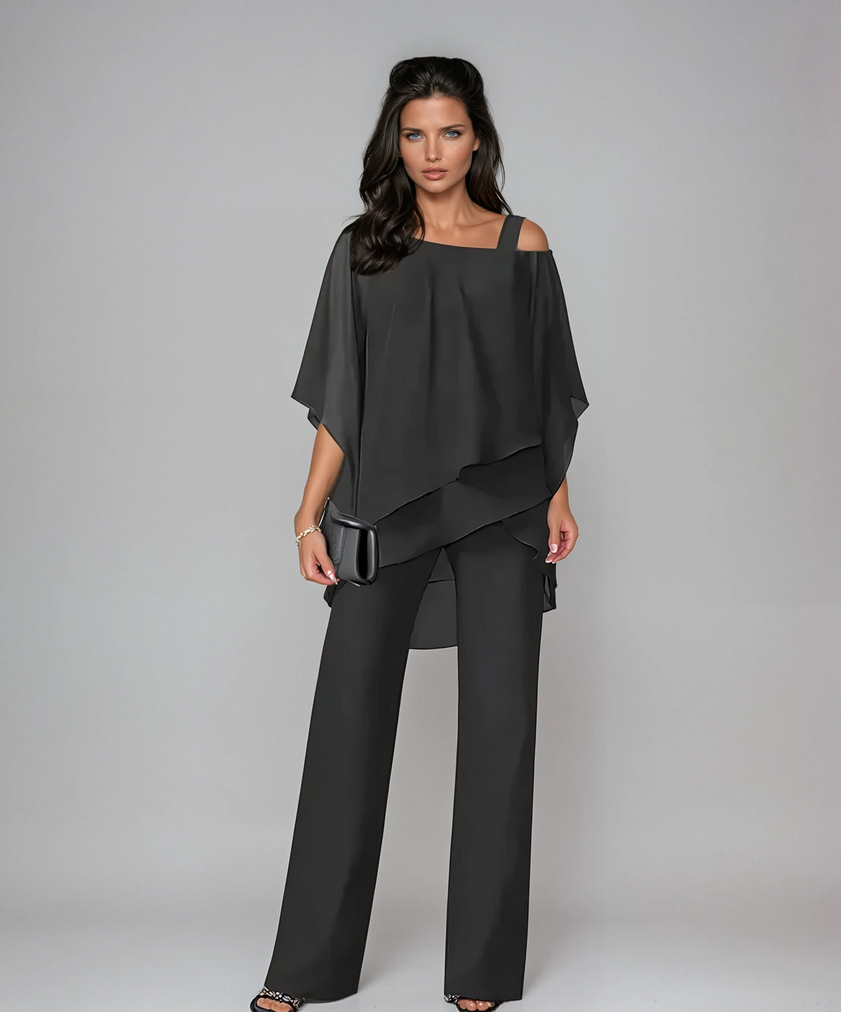 Lorenzo | Graceful Layered Elegance Two Piece