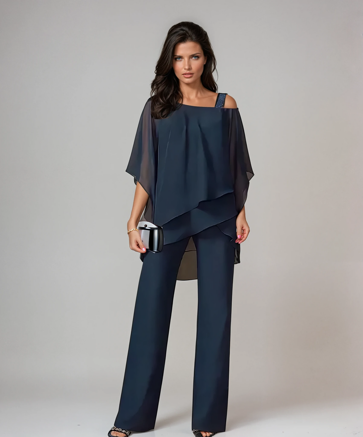 Lorenzo | Graceful Layered Elegance Two Piece
