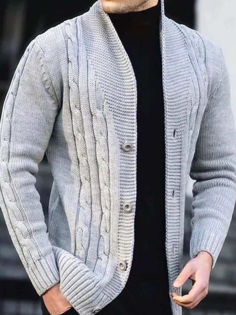 Fenris | Men's Elegant Knit Cardigan