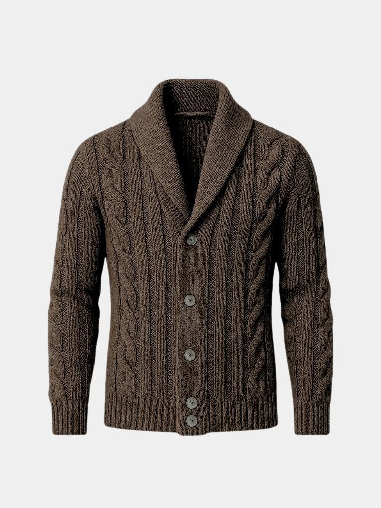 Kael | Men's Knitted Cardigan